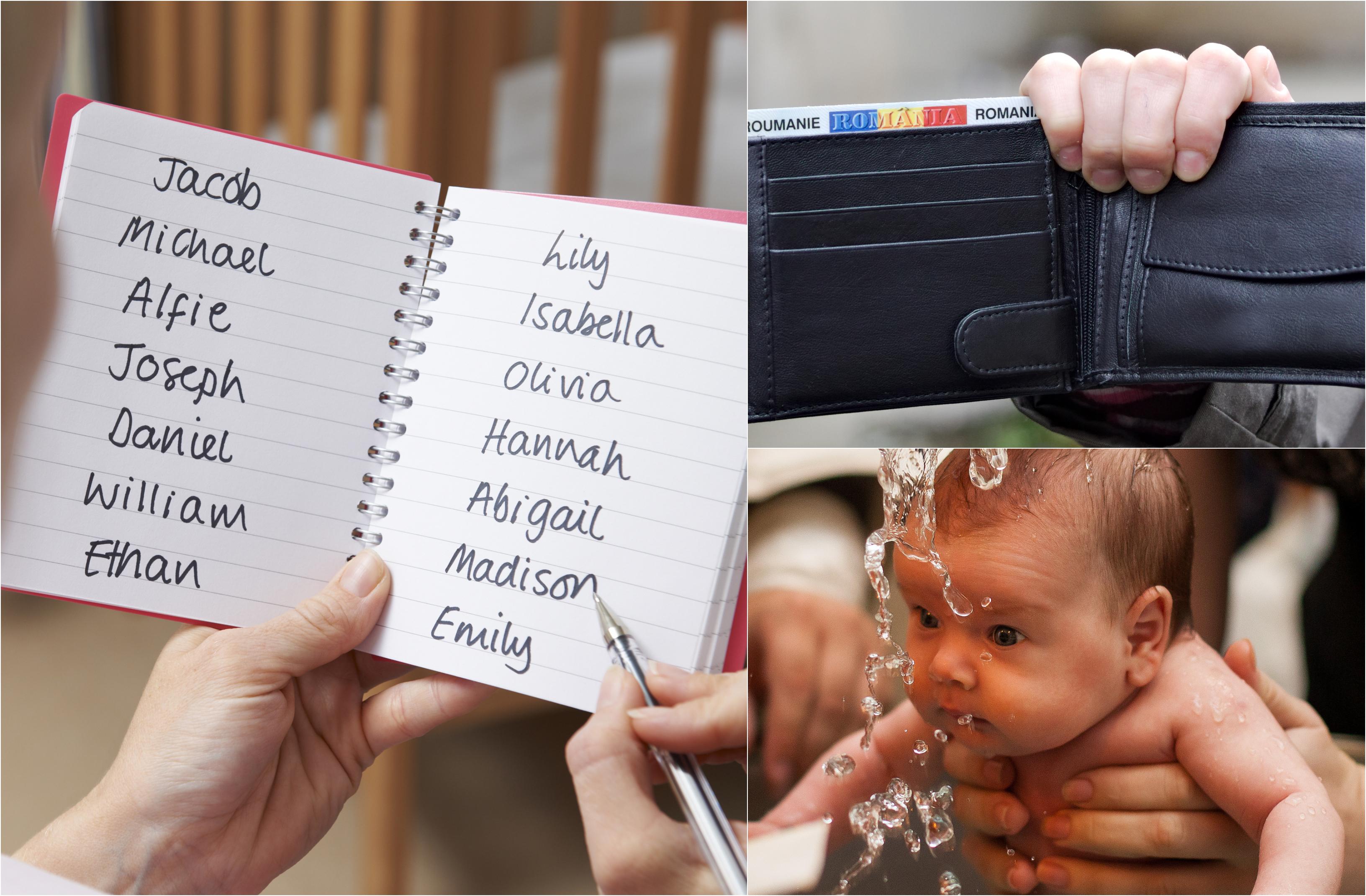 Familiile nu le pot da copiilor mai mult de trei prenume. Modificări la actele de stare civilă. C&acirc;nd se pot schimba numele