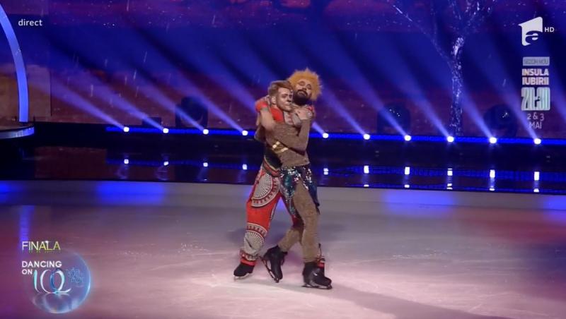 Finala Dancing on Ice - Vis în doi, 23 aprilie 2022. Cum au dansat Oase și Andreea Ureche într-un musical de excepție