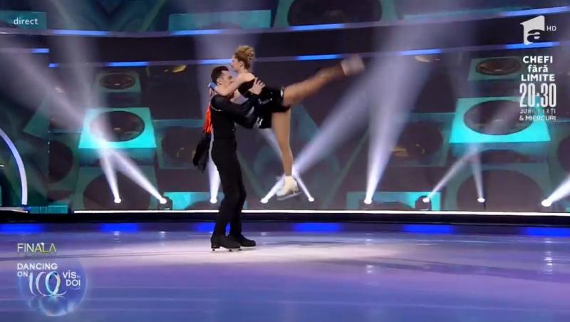 Finala Dancing on Ice - Vis în doi, 23 aprilie 2022. Jean Gavril și Ana Maria Ion, best dance-ul care a uimit juriul pe gheață