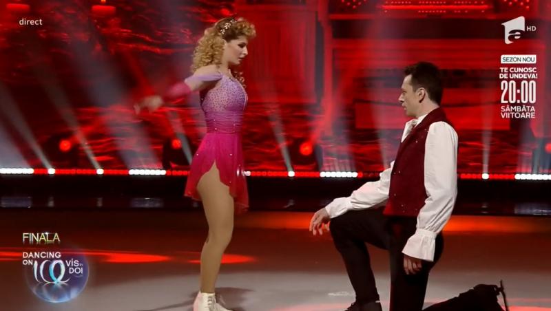 Finala Dancing on Ice - Vis în doi 2022. Jean Gavril și Ana Maria Ion, dansul pe tema musical pentru care au fost apreciați