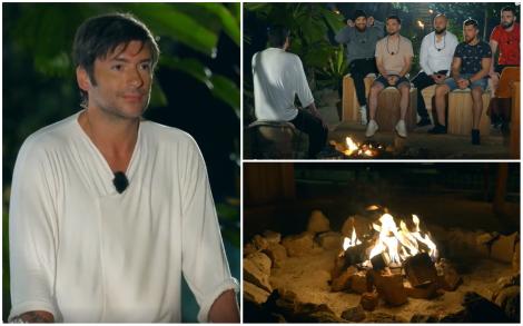 Insula iubirii sezonul 6. Sneak Peek, primele imagini de la primul bonfire! Ce veste primesc băieții la ceremonia focului