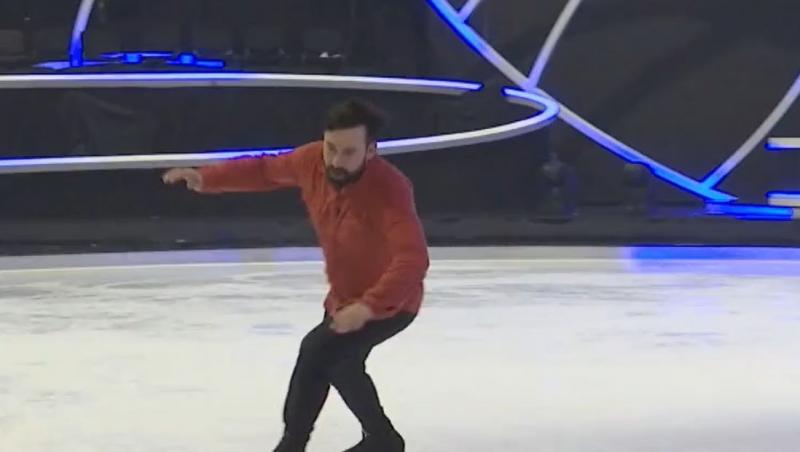 Dancing on Ice - Vis în doi 2022. Antrenamentele au fost dure pentru Carmen Grebenișan și Oase. Cum s-au descurcat vedetele