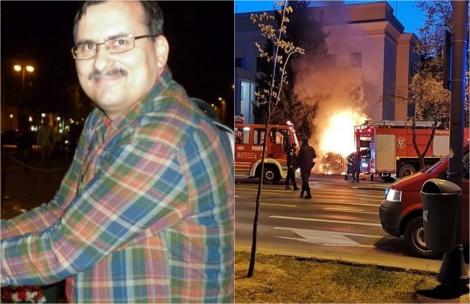 Cine e Bogdan Draghici, bărbatul care a intrat cu mașina în Ambasada Rusiei, din Capitală și a sfârșit mort, după ce s-a incendiat