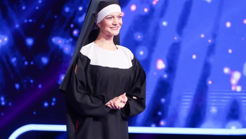 iUmor sezonul 12, 10 aprilie 2022. Magdalena Chihaia, călugărița talentată.Surpriză de proporții când a scăpat de straile de maică