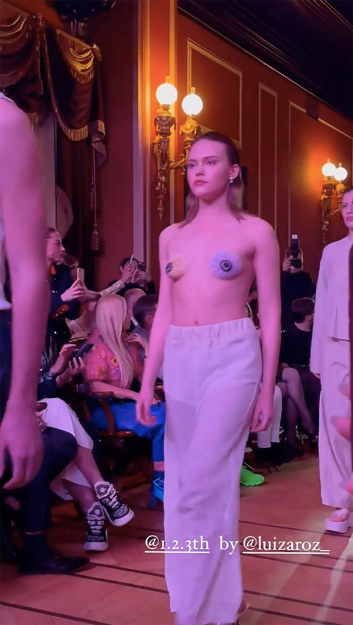 Fiica „secretă” a lui Putin, prezentare de modă