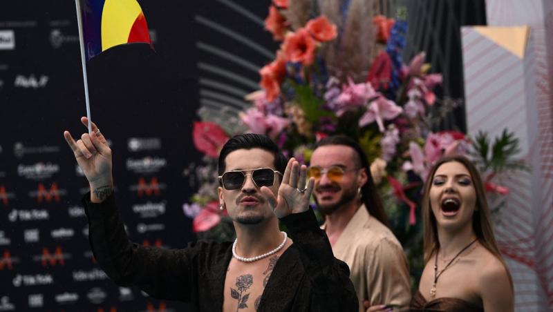 Eurovision 2022. Cum s-a prezentat delegația României la ceremonia de deschidere a competiției. WRS, apariție îndrăzneață