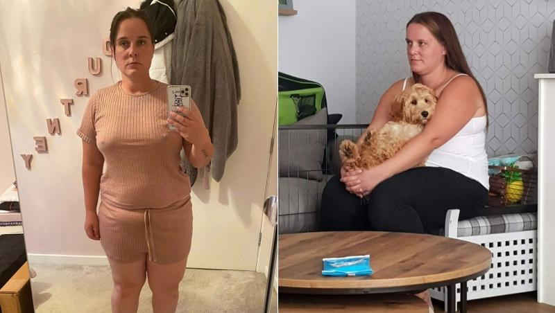 Samantha Noyce, o femeie în vârstă de 38 ani, a ajuns să cântărească 101 kilograme din cauza faptului că mânca pe bază de stres. Femeia mânca în mod compulsiv, în special seara.