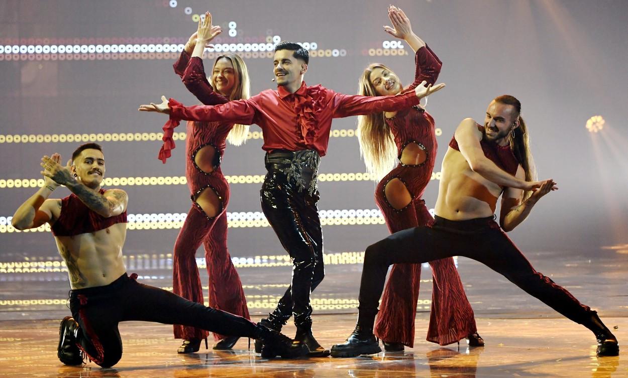 WRS și echipa României la Eurovision, în semifinală