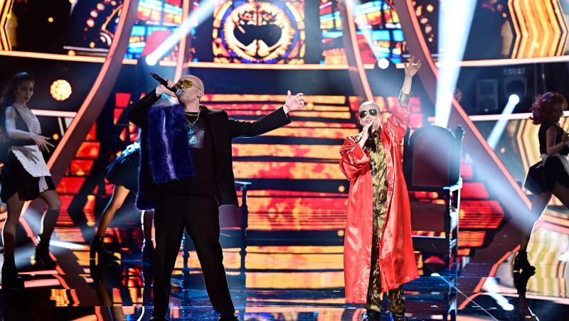Anisia Gafton şi Ionuţ Rusu au interpretat piesa "Zeu", cântată de Spike, în a treia ediție a showului Te cunosc de Undeva! sezonul 17. Cum a arătat transformarea.