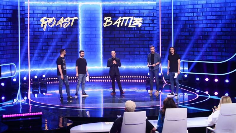 În semifinala iUmor sezonul 12, comedianții și foștii concureți iUmor Gabriel Gheorghe, Edi Vacariu, Mirel Popinciuc și George Dumitru au pregătit un roast battle de excepție.