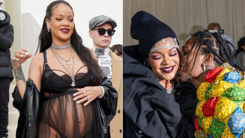 Rihanna a devenit mămică și a adus pe lume primul copil alături de iubitul ei ASAP Rocky.