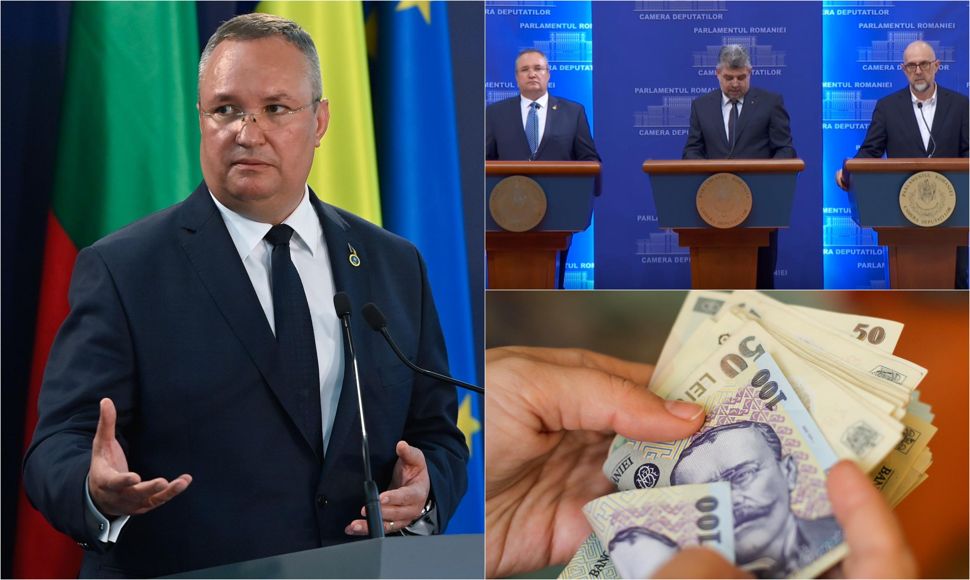 Decizii cruciale pentru români! Guvernul propune un nou pachet de măsuri sociale şi economice. Cine primește mai mulți bani