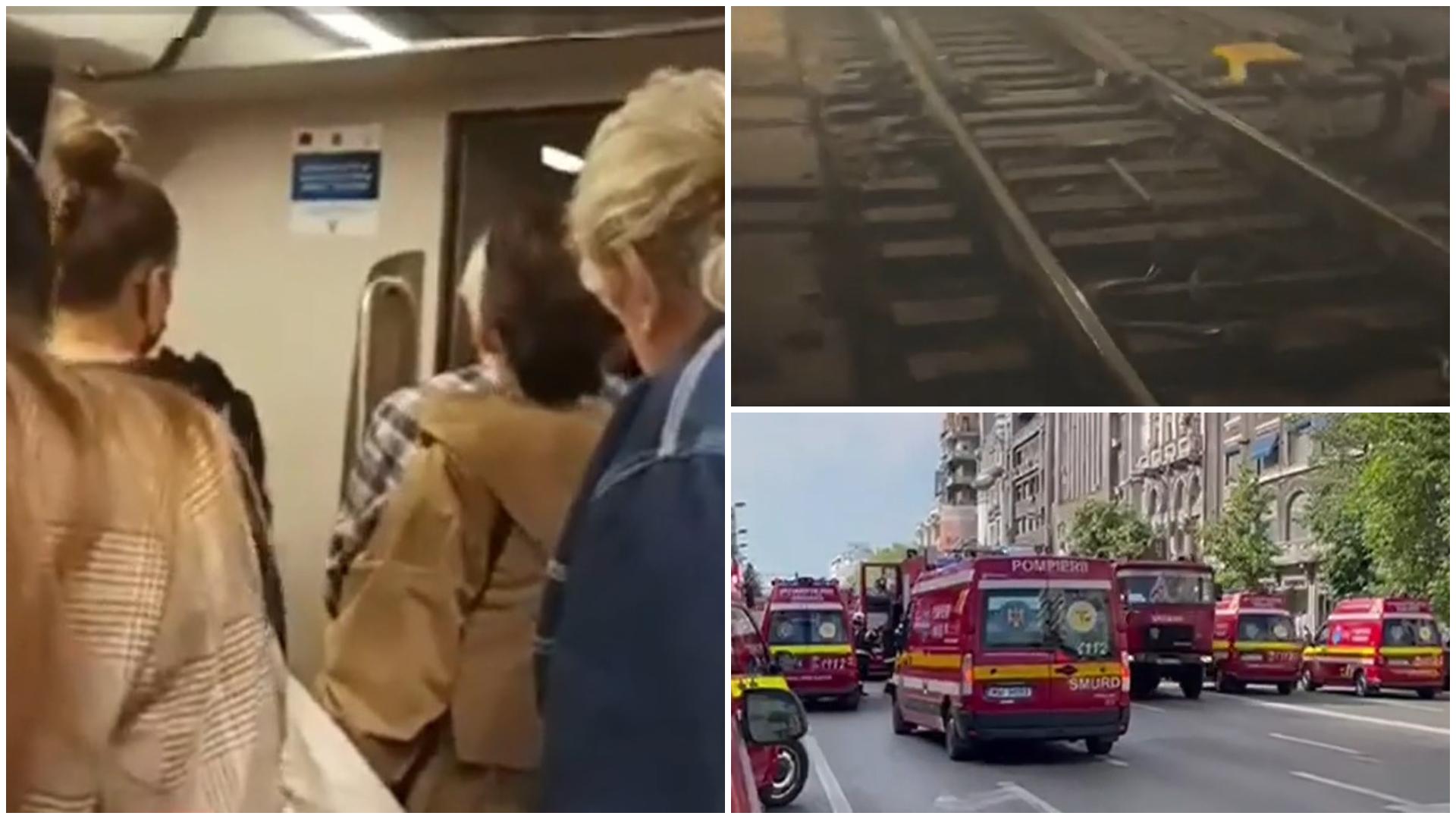 Mărturisirile unui călător care se afla în metroul defect de la Piața Romană: „Ne-a fost teamă să nu murim asfixiați”