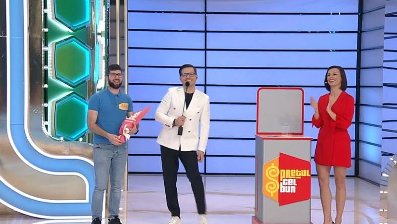 În episodul 85 al show-ului quiz Prețul cel bun, Liviu Vârciu a stat de vorbă mai mult cu unul dintre concurenți. Laurențiu, o persoană foarte veselă, l-a făcut curios pe prezentatorul emisiunii.