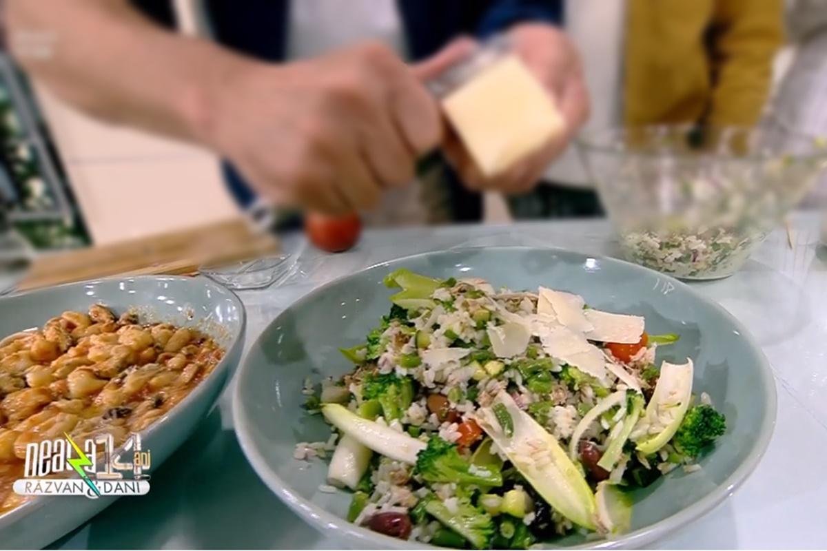 Salată de orez cu ton și legume. Rețeta lui chef Nicolai Tand la Super Neatza, 3 mai 2022