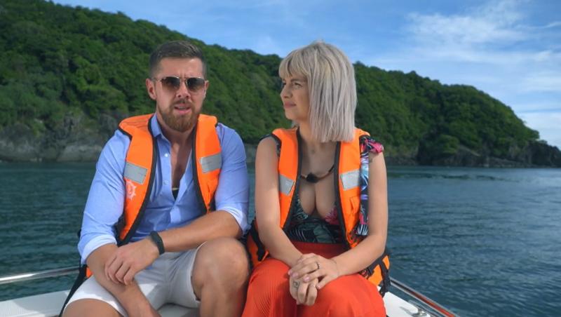 Insula Iubirii sezonul 6. Alexandru Marcu a avut avut parte de o discuție aprinsă la date. Ce s-a intamplat: „E un prefăcut”