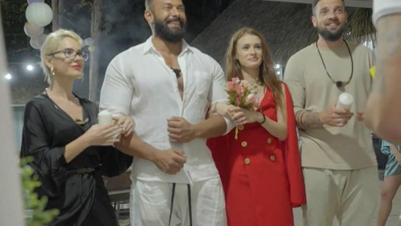 Insula Iubirii sezonul 6. Ispita Cătălin și Teodora au făcut nunta. Cum și-au arătat „afecțiunea” și cine a prins buchetul