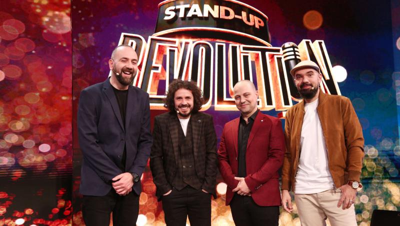 Stand-up Revolution sezonul 1, 5 iunie 2022. George Țintă, one-linere-le care au atras atenția juraților. În ce echipă a ajuns