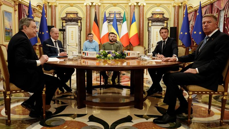 Ce spune Vladimir Putin despre vizita liderilor europeni la Kiev. Avertismentul Kremlinului pentru Klaus Iohannis și aliații