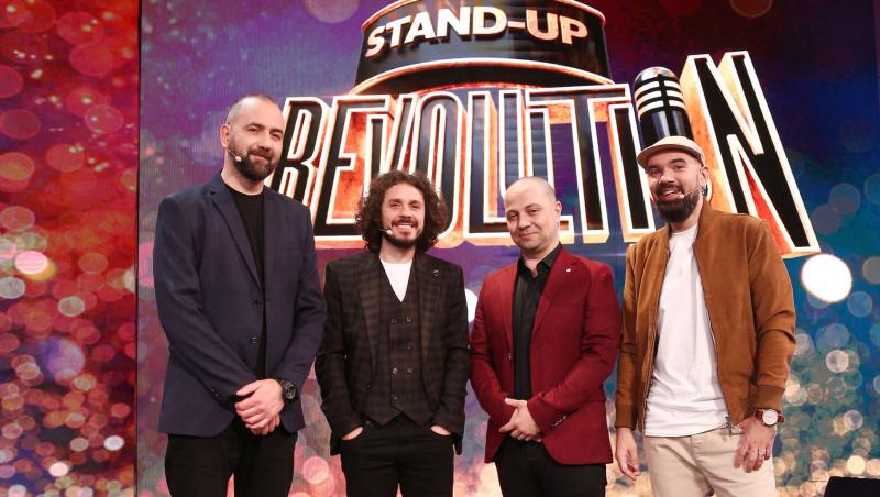 Stand-up Revolution sezonul 1, 5 iunie 2022. Sergiu Mirică a făcut furori pe scenă. “Mai aveam puțin și ne păruiam pe Mirică”