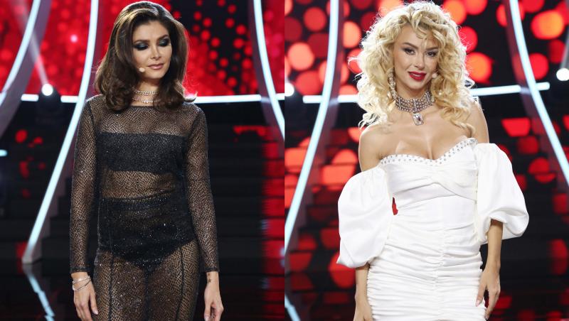 În această seară, Alina Pușcaș și Andreea Bălan au acaparat toată atenția telespectatorilor cu piesele lor vestimentare.
