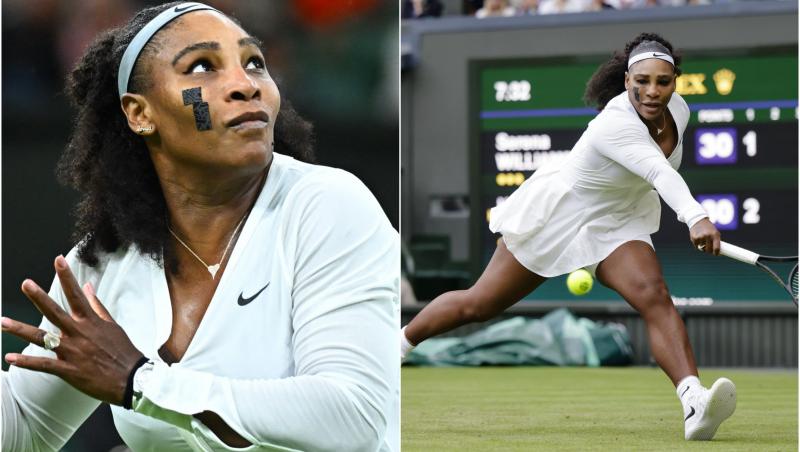 Serena Williams a fost scoasă din joc la Wimbledon 2022 de ocupanta locului 115 WTA, de la primul meci.