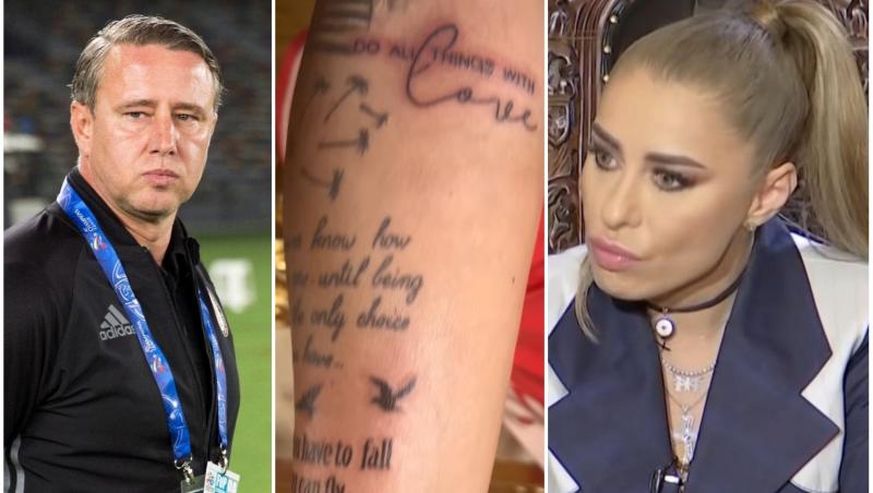 Celebra impresară și-a făcut un tatuaj nou, la scurt timp după despărțirea de Laurențiu Reghecampf