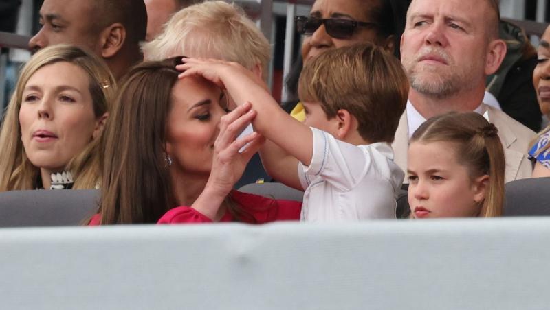 Ducesa de Cambridge a încercat să îi controleze gesturile Prințului Louis, dar fără succes. Ce s-a întâmplat în văzul tuturor