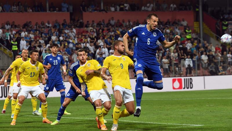 Bosnia – România în UEFA Nations League. Rezumatul meciului încheiat cu scorul de 1-0. Edi Iordănescu: 