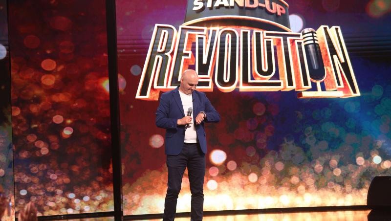 Stand-up Revolution sezonul 1, 12 iunie 2022. Dan Țuțu a cutremurat scena Stand-Up Revolution: 