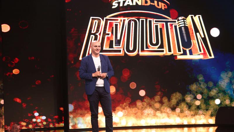 Stand-up Revolution sezonul 1, 12 iunie 2022. Dan Țuțu a cutremurat scena Stand-Up Revolution: 