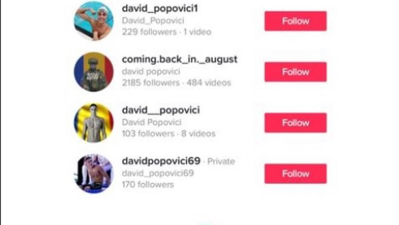 David Popovici, avertizare pentru fanii din online, după ce au apărut mai multe conturi false cu numele lui. Cum a reacționat