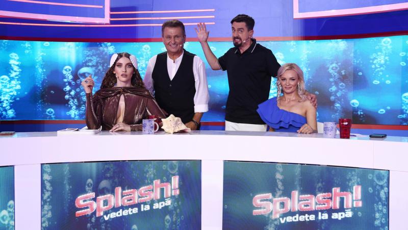 Splash! Vedete la apă, episodul 1 din 11 august 2022. Monica Bîrlădeanu, Iulia Albu și Diana Munteanu, apariții de excepție