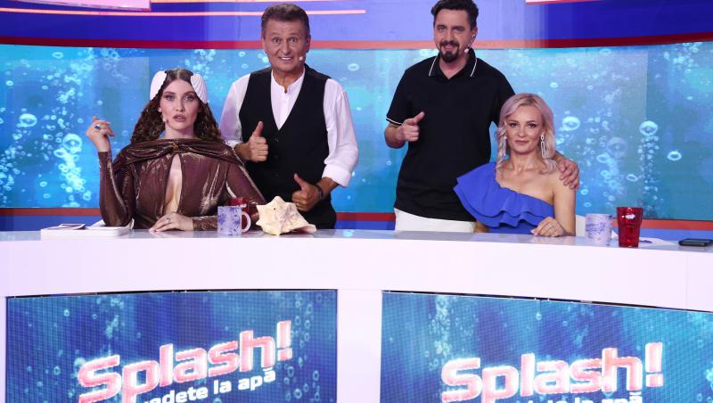 Splash! Vedete la apă, episodul 1 din 11 august 2022. Monica Bîrlădeanu, Iulia Albu și Diana Munteanu, apariții de excepție