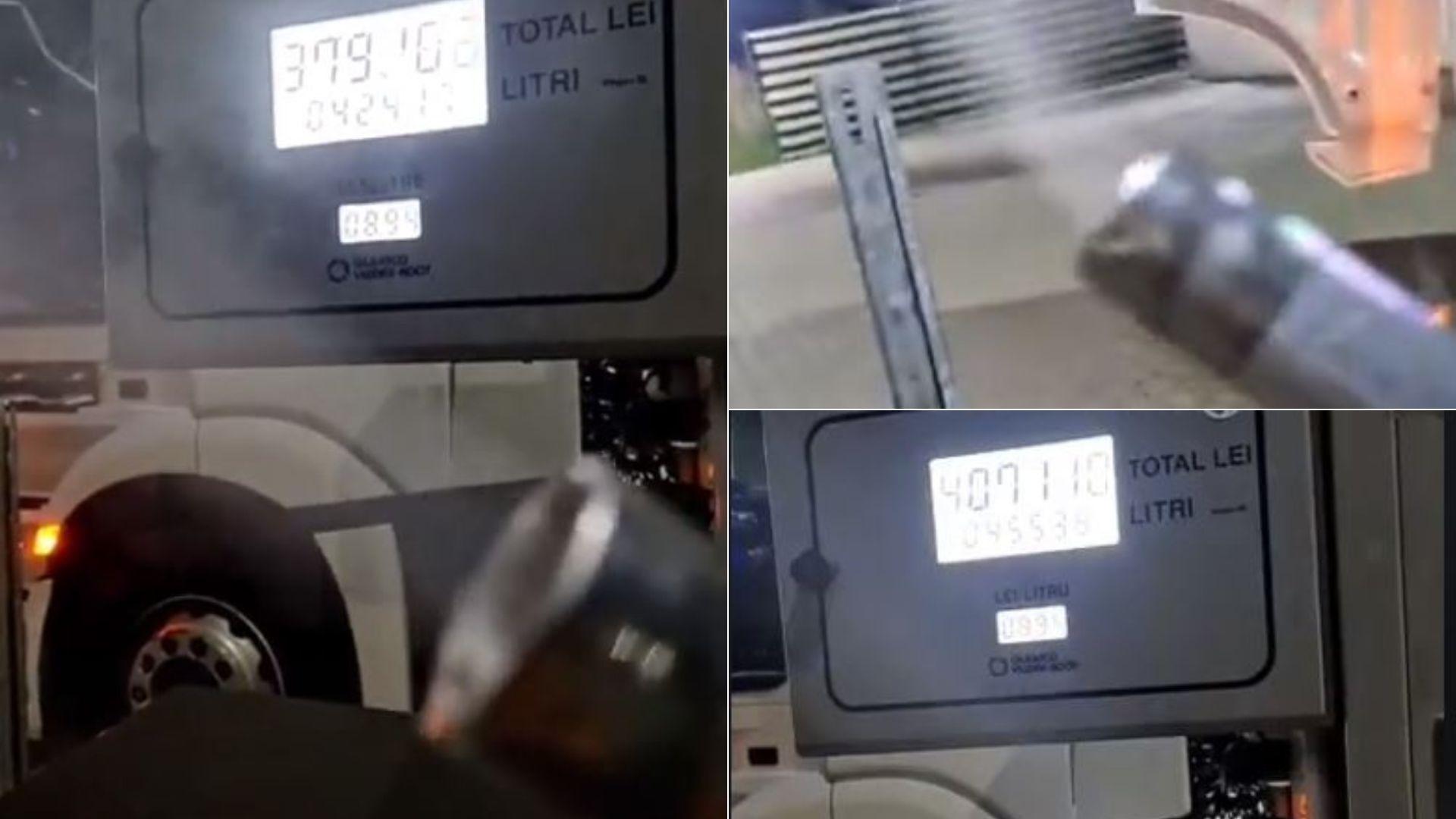 ”Țeapa” din benzinărie care a ajuns virală. Un bărbat a observat că pompa îl taxa, deși ”alimenta” cu aer în loc de motorină