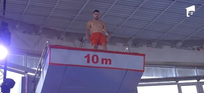 Ion Șaulescu, la Splash! Vedete la apă, la 10 metri
