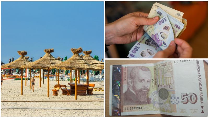 Turiștii care au în plan o vacanță pe litoralul bulgăresc ar face bine să aibă leva în portofel, schimbați din țara noastră, pentru că în stațiunile din statul vecin vor plăti mult mai mult decât valoarea reală
