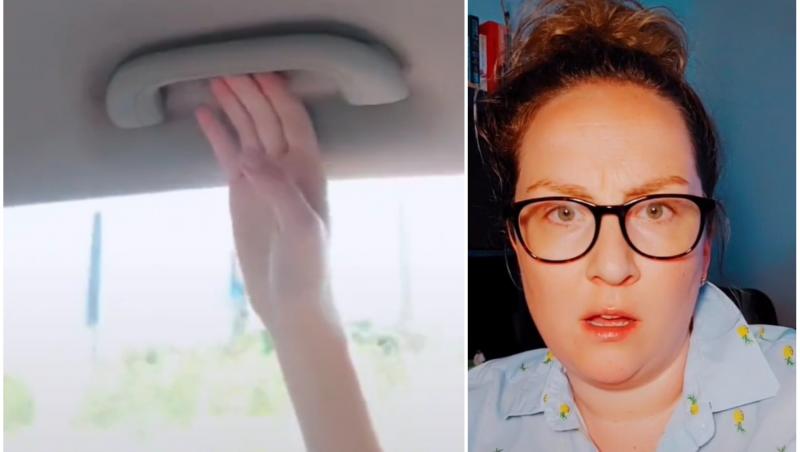 Femeia a fost extrem de surprinsă atunci când a aflat la ce folosește mânerul din mașină, de fapt