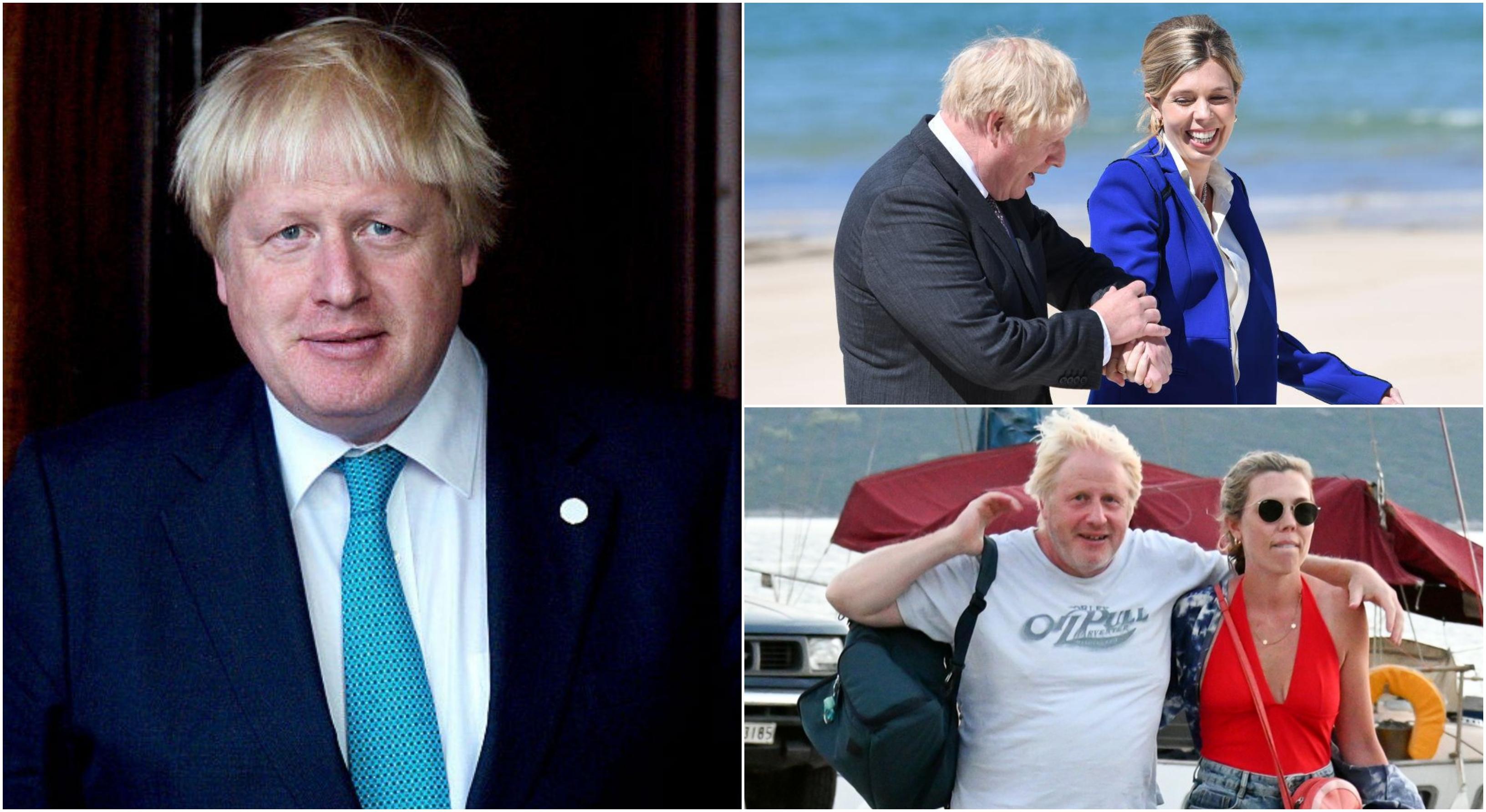 Boris Johnson surprins la bustul gol, alături de soția tinerică. Imaginile pe care premierul demsionar și le-ar dori șterse