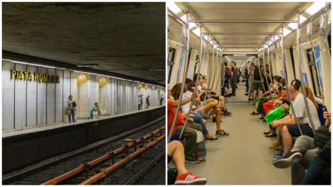 Motivul pentru care metroul încetinește între stațiile Piața Romană și Piața Victoriei în această perioadă. Explicațiile Metrorex