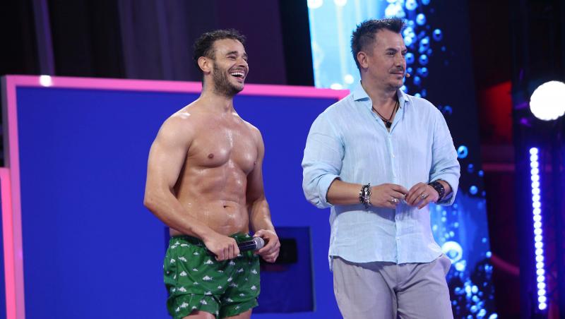 Splash! Vedete la apă, episodul 12 din 31 august 2022. Dima Trofim, în lacrimi după mesajul soției lui. Cum arată mama și sora sa