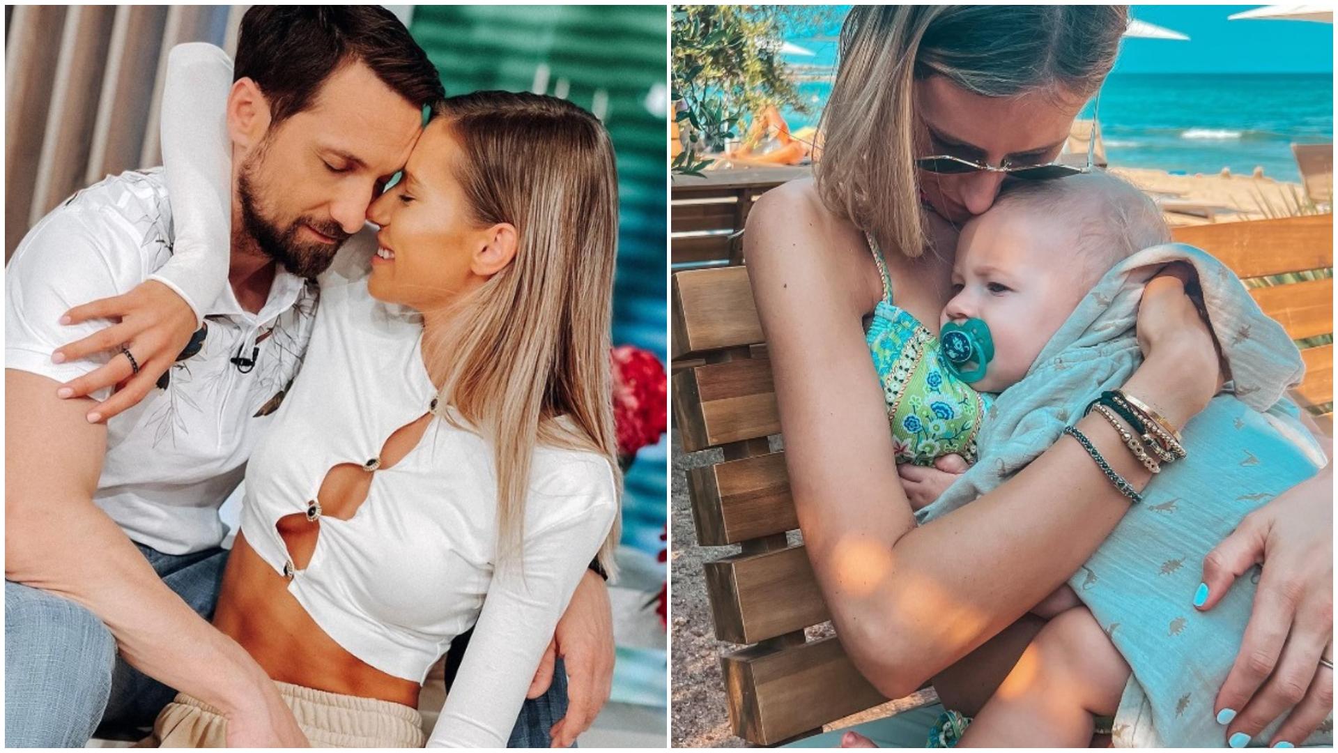 Unde se află Tiago, fiul lui Dani Oțil, în timp ce părinții săi sunt în vacanță. Imaginea publicată de Gabriela Prisăcariu