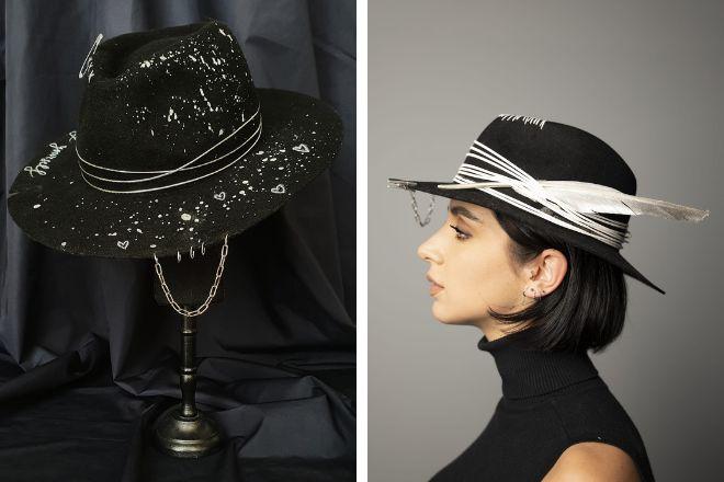 Pălării cu suflet, modele inspirate din stări de spirit și gândurile frumoase ale Sarei Gîtlan. La ce inspiră munca sa