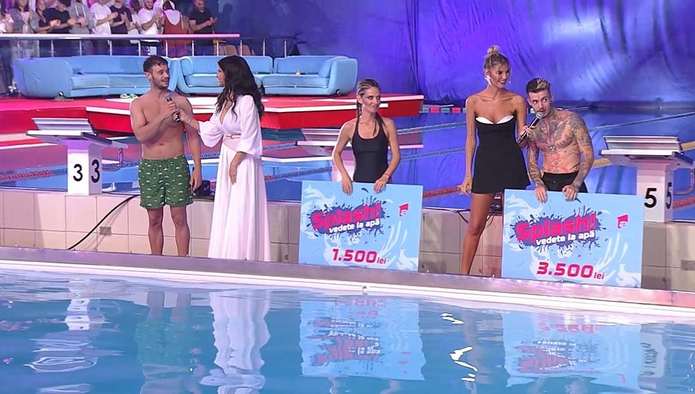 Mellina și Zannidache s-au calificat în finala săptămânii Splash! Vedete la apă. Cum a ajuns artista în semifinalele show-ului