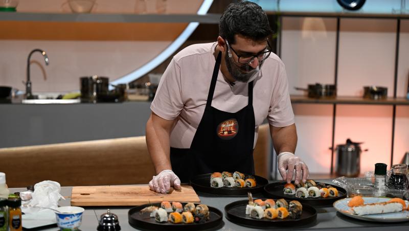 Chefi la cuțite, 12 septembrie 2022. Robert Candoi s-a întors pentru a zecea oară la show-ul culinar. Ce verdict a primit