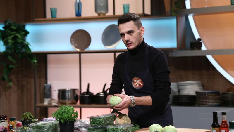 Florin Dragomir a primit cuțitul de aur al lui Florin Dumitrescu în a șaptea ediție a show-ului Chefi la cuțite, de la Antena 1