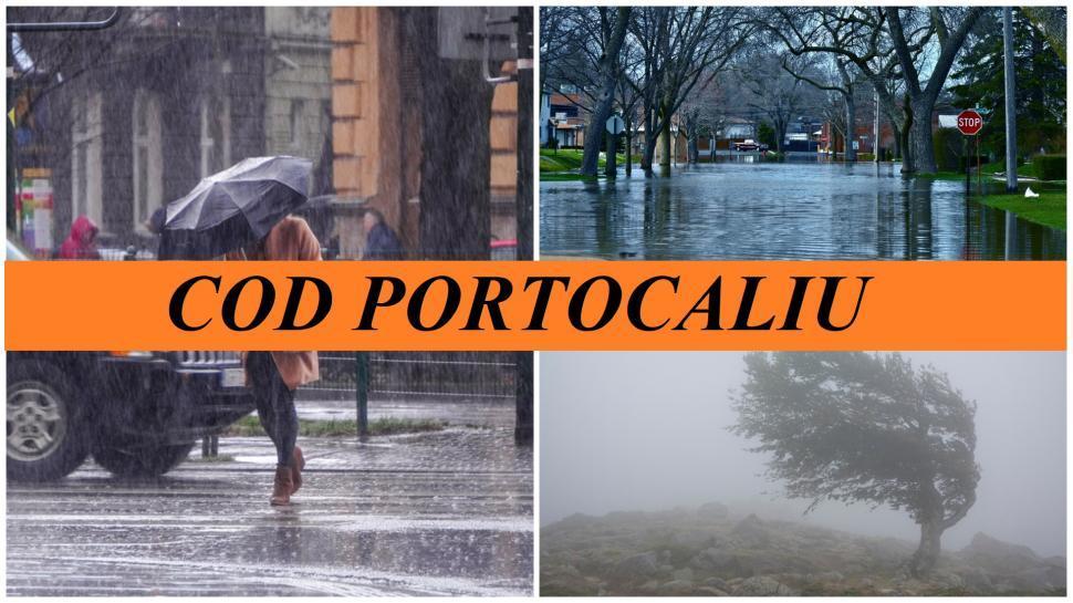 Alertă ANM! Cod portolcaliu de instabilitate atmosferică temporar accentuată. Ce zone sunt afectate cel mai puternic