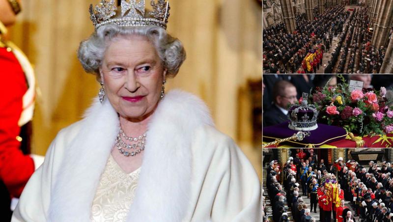 Înmormântarea Reginei Elisabeta a II-a, cel mai longeviv monarh al Marii Britanii, are loc pe 19 septembrie 2022. Aceasta s-a stins din viață pe data de 8, iar de pe 10 septembrie, Majestatea Sa și-a început ultimul drum, care se temină la Westminster Abbey.