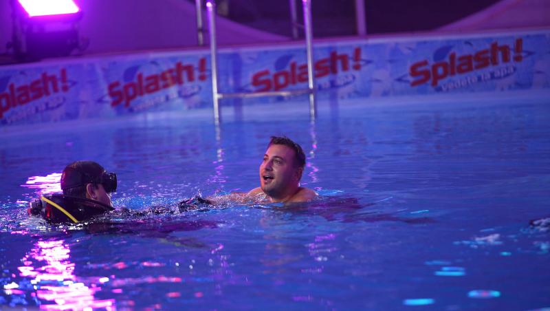 Splash! Vedete la apă, episodul 13 din 2 septembrie 2022. Valentin Sanfira și Codruta Filip, moment tensionat la antrenamente