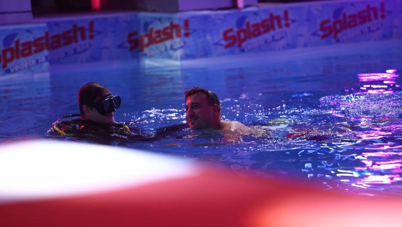 Splash! Vedete la apă, episodul 13 din 2 septembrie 2022. Valentin Sanfira și Codruta Filip, moment tensionat la antrenamente